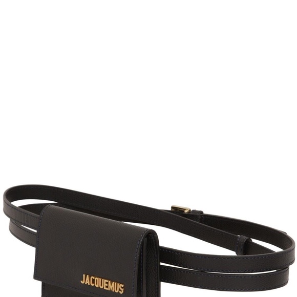 JACQUEMUS Black La Ceinture Bello Belt Bag - Picture 12 of 13